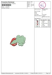 Файл Lips smoke
